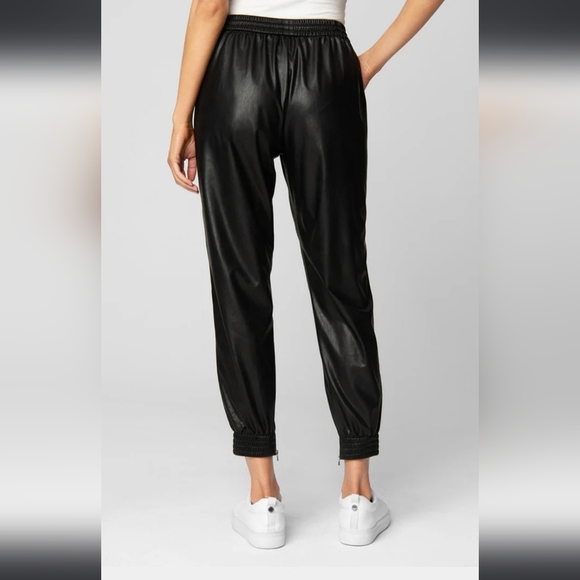 Blank NYC Running Wild Jogger vegan leather black 24 - Picture 5 of 5